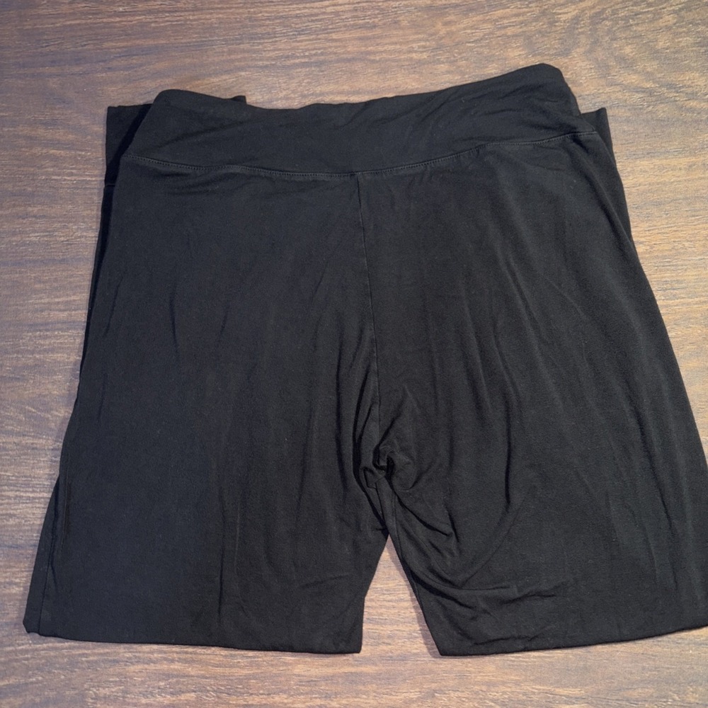 Boody Downtime Lounge Jogger Pants Women's Size Large Black Bamboo Pockets - Picture 4 of 7